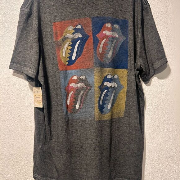 Gray the Rolling Stones Men's T-Shirt - Picture 5 of 5